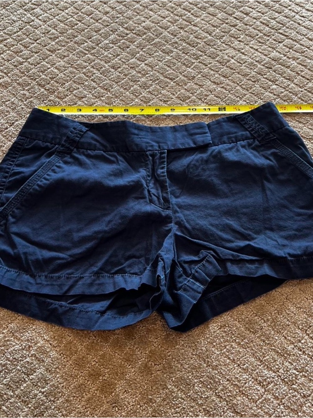 J.Crew Women’s size 8 Chino navy shorts